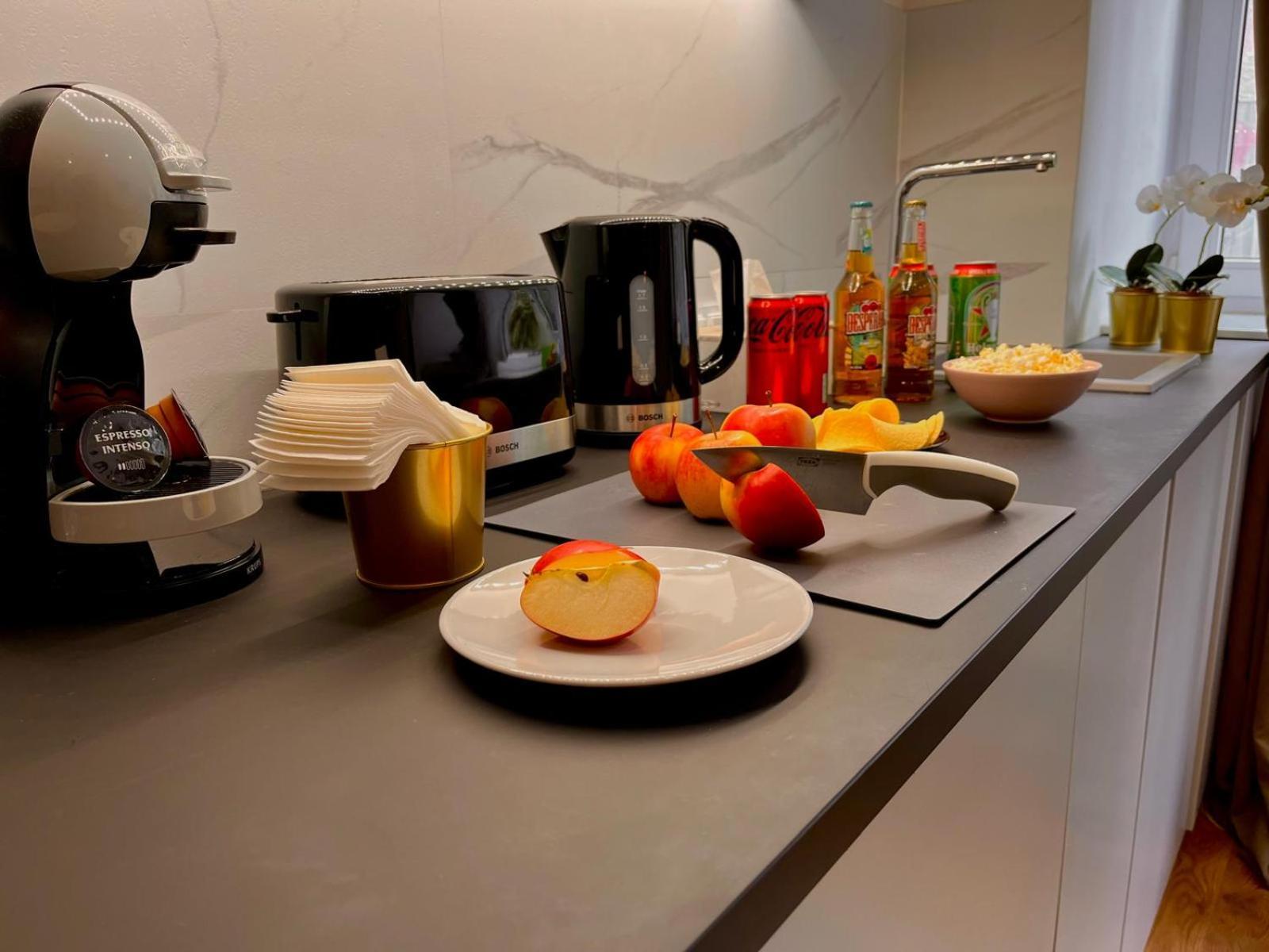 Super 1 Bed Room Condo In Warszawa Center Bagian luar foto