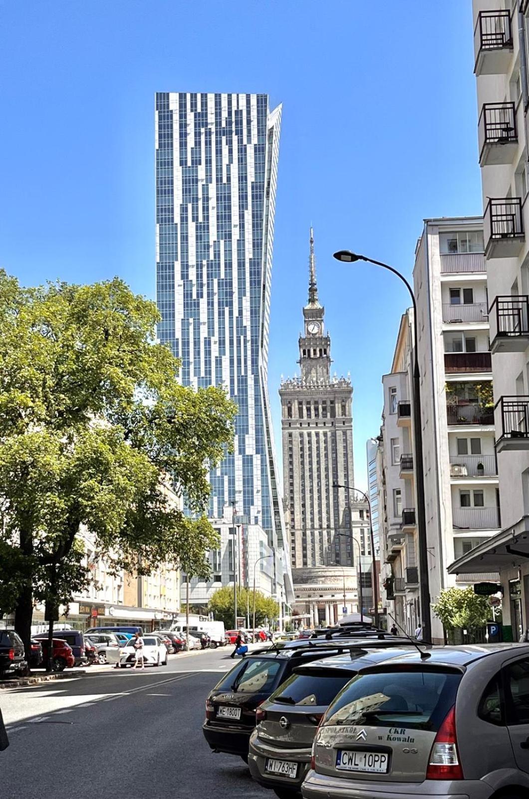 Super 1 Bed Room Condo In Warszawa Center Bagian luar foto